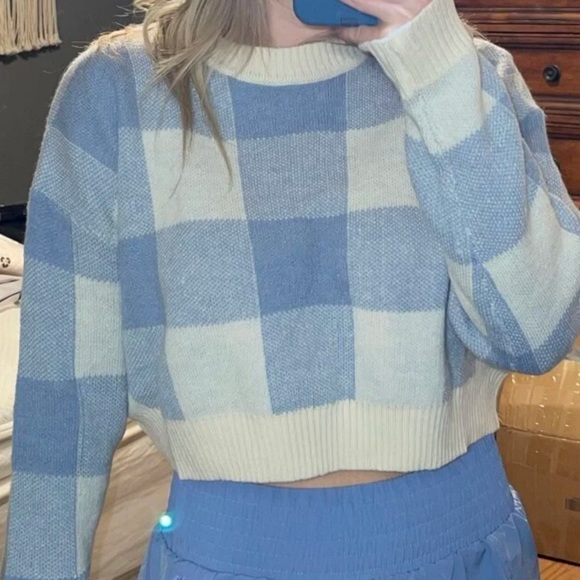 Dazy Light blue sweater - Picture 2 of 2
